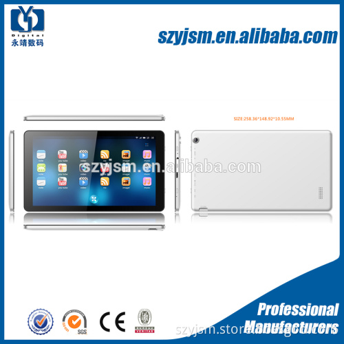Hot sale 10.1 tablet digitizer with octa core, two camera Front 0.3MP+Back2MP Panorama Snap1024*600